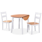 Eetkamerset Mdf En Rubberwood Wit 5 - Delig | Nordexahome - Nordexa Home