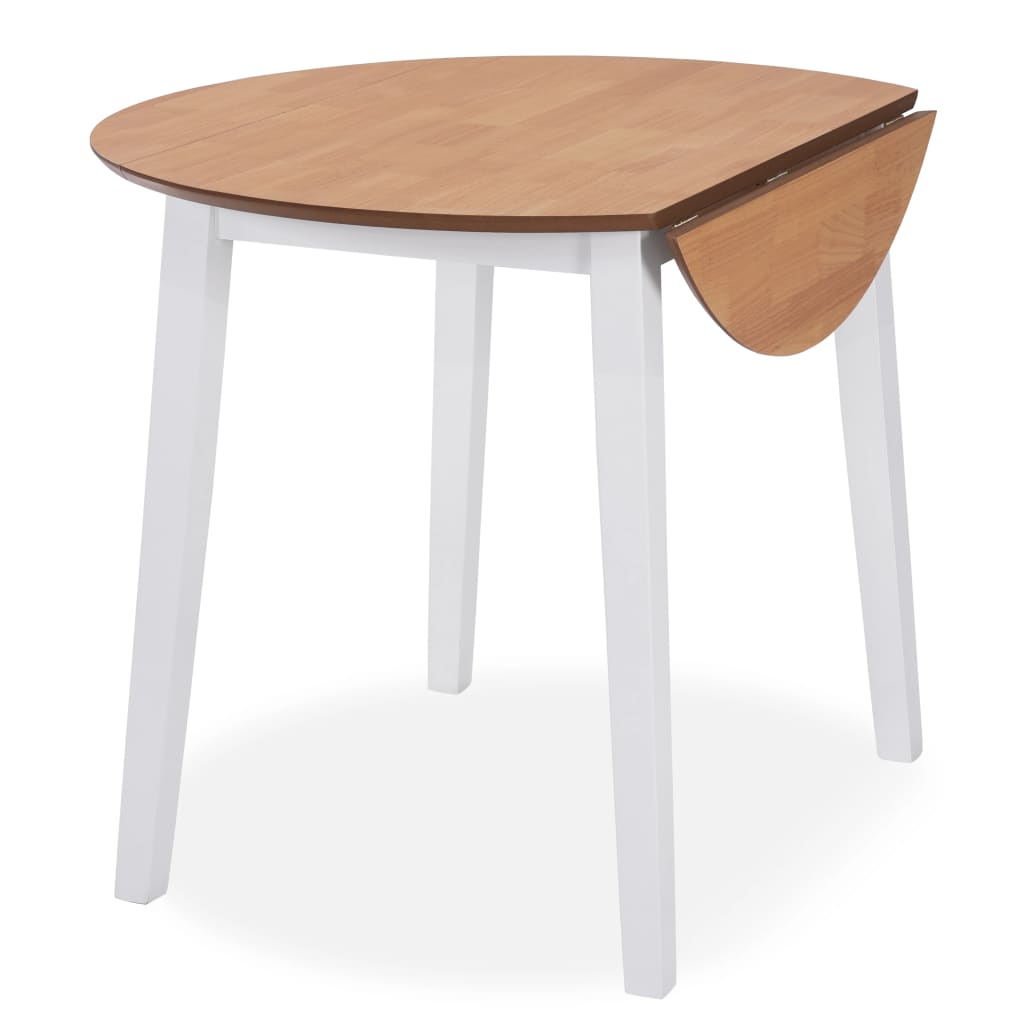 Eetkamerset Mdf En Rubberwood Wit 5 - Delig | Nordexahome - Nordexa Home