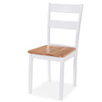 Eetkamerset Mdf En Rubberwood Wit 5 - Delig | Nordexahome - Nordexa Home