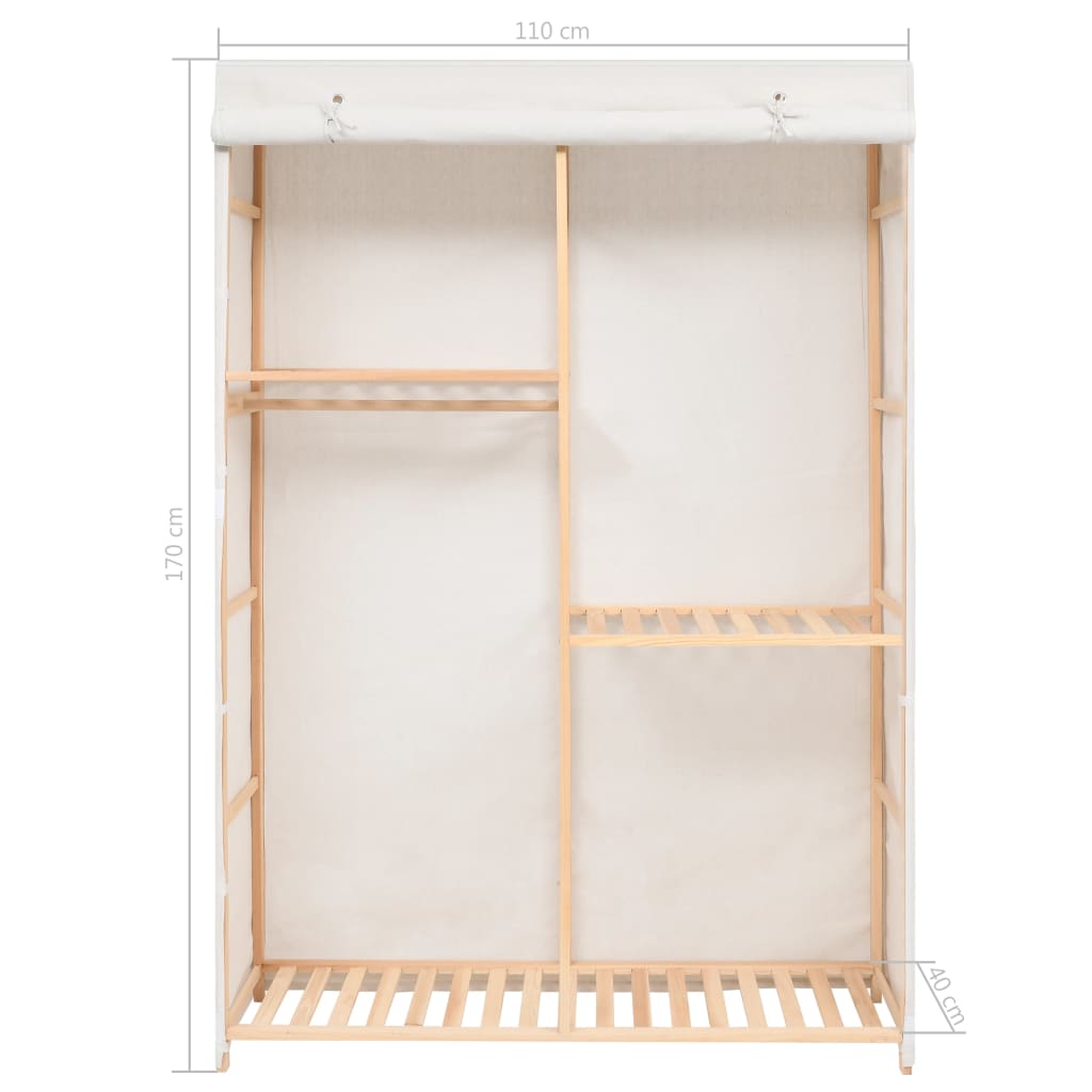 Open Kledingkast Oslo – 3 Laags - Nordexa Home