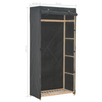 Flex Kledingkast – Zwart - Nordexa Home