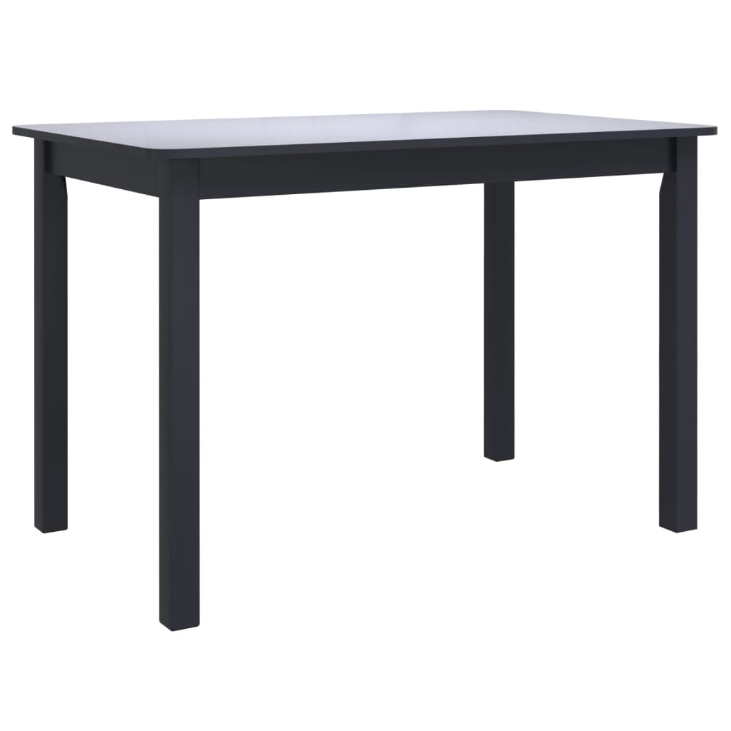 Eettafel 114X71X75 Cm Massief Rubberwood - Nordexa Home