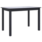 Eettafel 114X71X75 Cm Massief Rubberwood - Nordexa Home