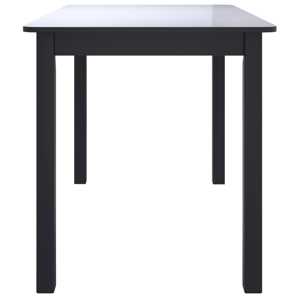 Eettafel 114X71X75 Cm Massief Rubberwood - Nordexa Home