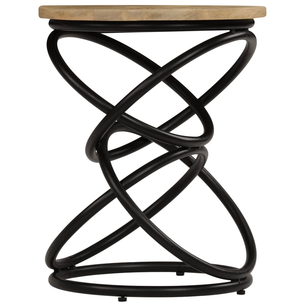 Bijzettafel 40×50 cm – Gerecycled Hout & Metaal | Nordexahome - Nordexa Home