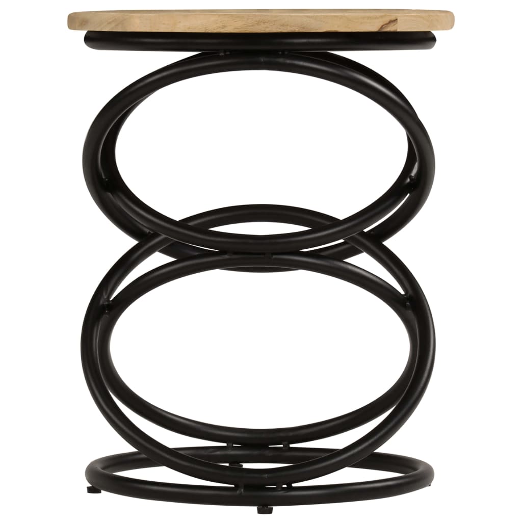 Bijzettafel 40×50 cm – Gerecycled Hout & Metaal | Nordexahome - Nordexa Home