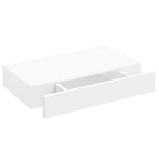 Wandplanken Zwevend Met Lade – Wit | Nordexahome - Nordexa Home
