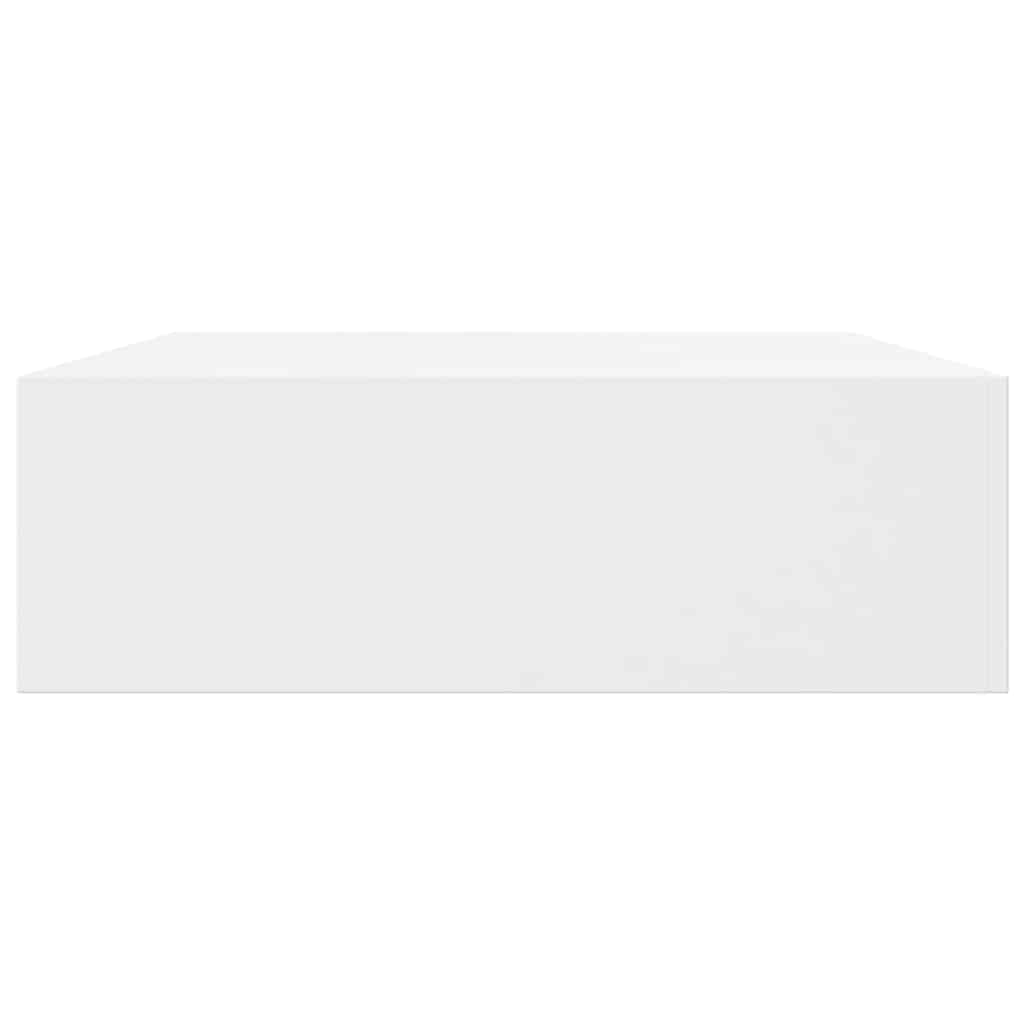Wandplanken Zwevend Met Lade – Wit | Nordexahome - Nordexa Home