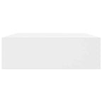 Wandplanken Zwevend Met Lade – Wit | Nordexahome - Nordexa Home
