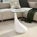 Salontafel Met Rond Glazen Tafelblad Hoogglans | Nordexahome - Nordexa Home