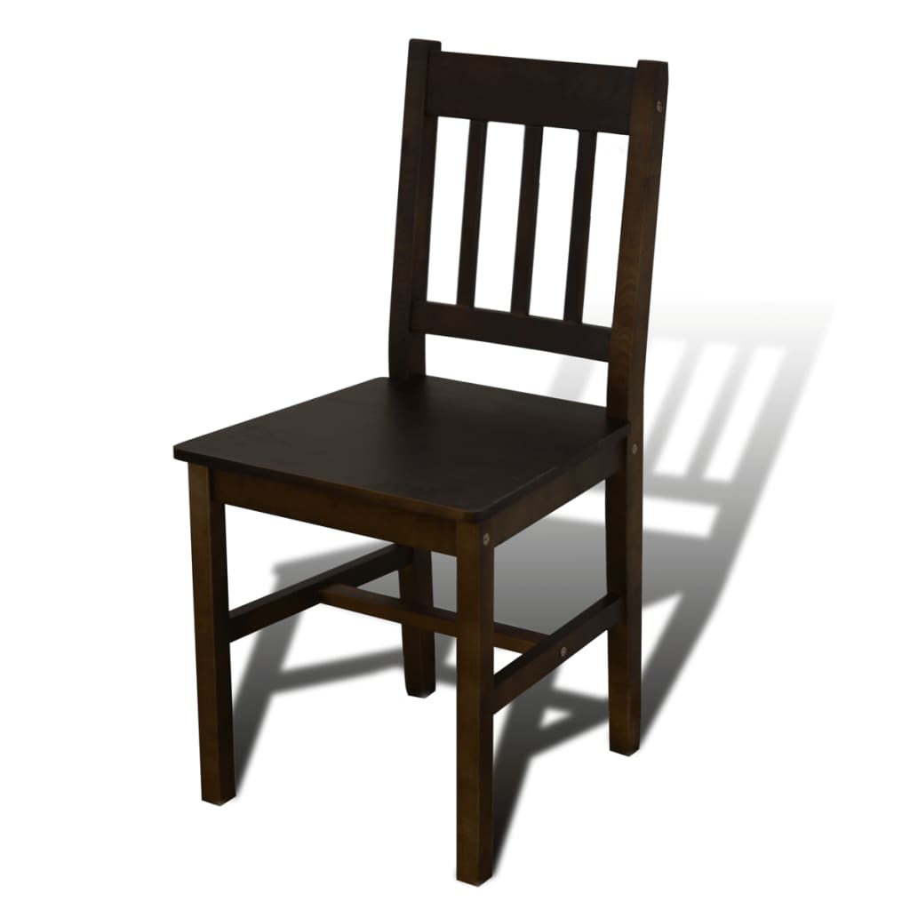 Eettafel Met 4 Stoelen Hout Bruin | Nordexahome - Nordexa Home