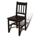 Eettafel Met 4 Stoelen Hout Bruin | Nordexahome - Nordexa Home