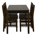 Eettafel Met 4 Stoelen Hout Bruin | Nordexahome - Nordexa Home