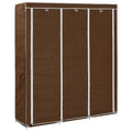 Kledingkast Met Vakken En Stangen 150X45X175 Cm Stof - Nordexa Home