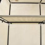 Kledingkast Met Vakken En Stangen 150X45X175 Cm Stof - Nordexa Home