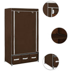 Kledingkast 87X49X159 Cm Stof - Nordexa Home