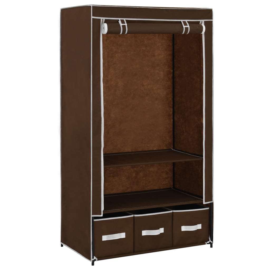 Kledingkast 87X49X159 Cm Stof - Nordexa Home