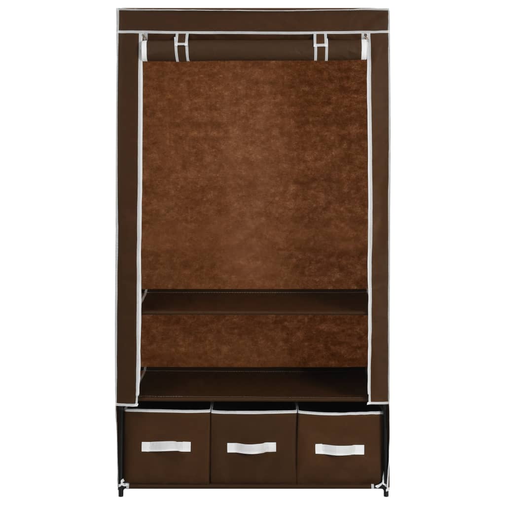 Kledingkast 87X49X159 Cm Stof - Nordexa Home