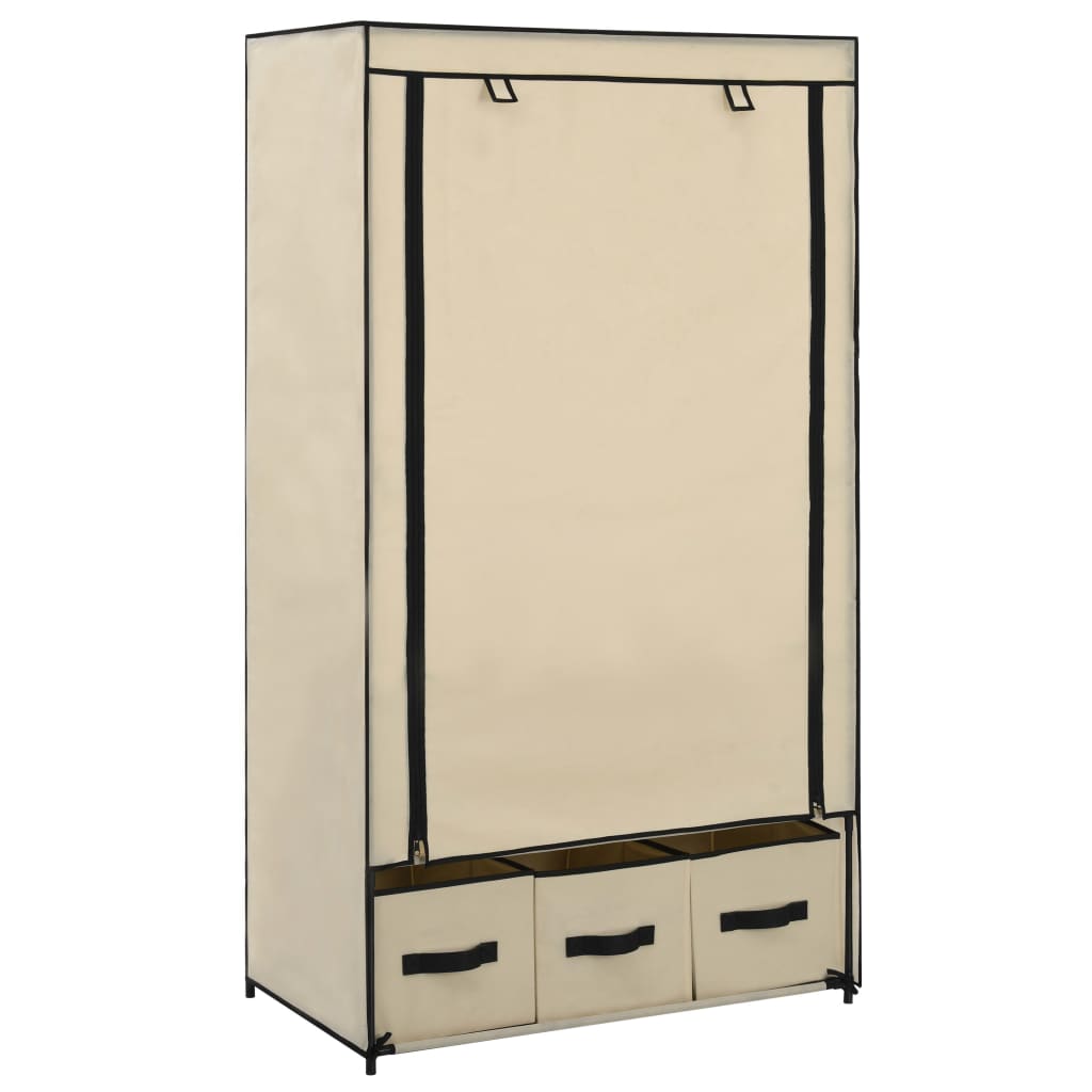 Kledingkast 87X49X159 Cm Stof - Nordexa Home
