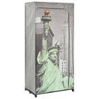 Kledingkast New York 75X45X160 Cm Stof - Nordexa Home