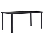 Eettafel Gehard Glas Zwart | Nordexahome - Nordexa Home