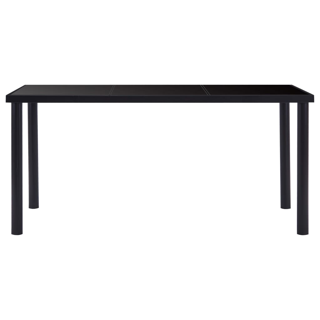 Eettafel Gehard Glas Zwart | Nordexahome - Nordexa Home