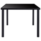 Eettafel Gehard Glas Zwart | Nordexahome - Nordexa Home
