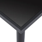 Eettafel Gehard Glas Zwart | Nordexahome - Nordexa Home