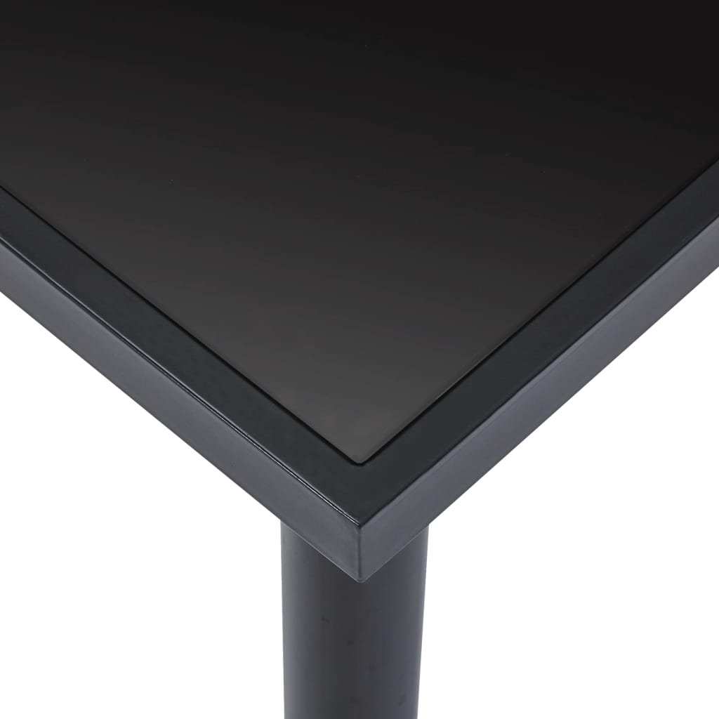 Eettafel Gehard Glas Zwart | Nordexahome - Nordexa Home
