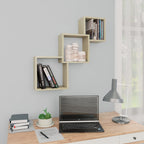 Wandplanken Kubus 68×15×68 cm – Bewerkt Hout | Nordexahome - Nordexa Home