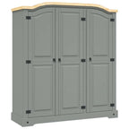 Kledingkast Met 3 Deuren Mexicaans Grenenhout Corona-Stijl - Nordexa Home
