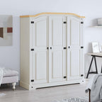 Kledingkast Met 3 Deuren Mexicaans Grenenhout Corona-Stijl - Nordexa Home