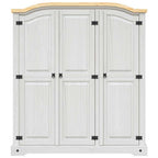 Kledingkast Met 3 Deuren Mexicaans Grenenhout Corona-Stijl - Nordexa Home