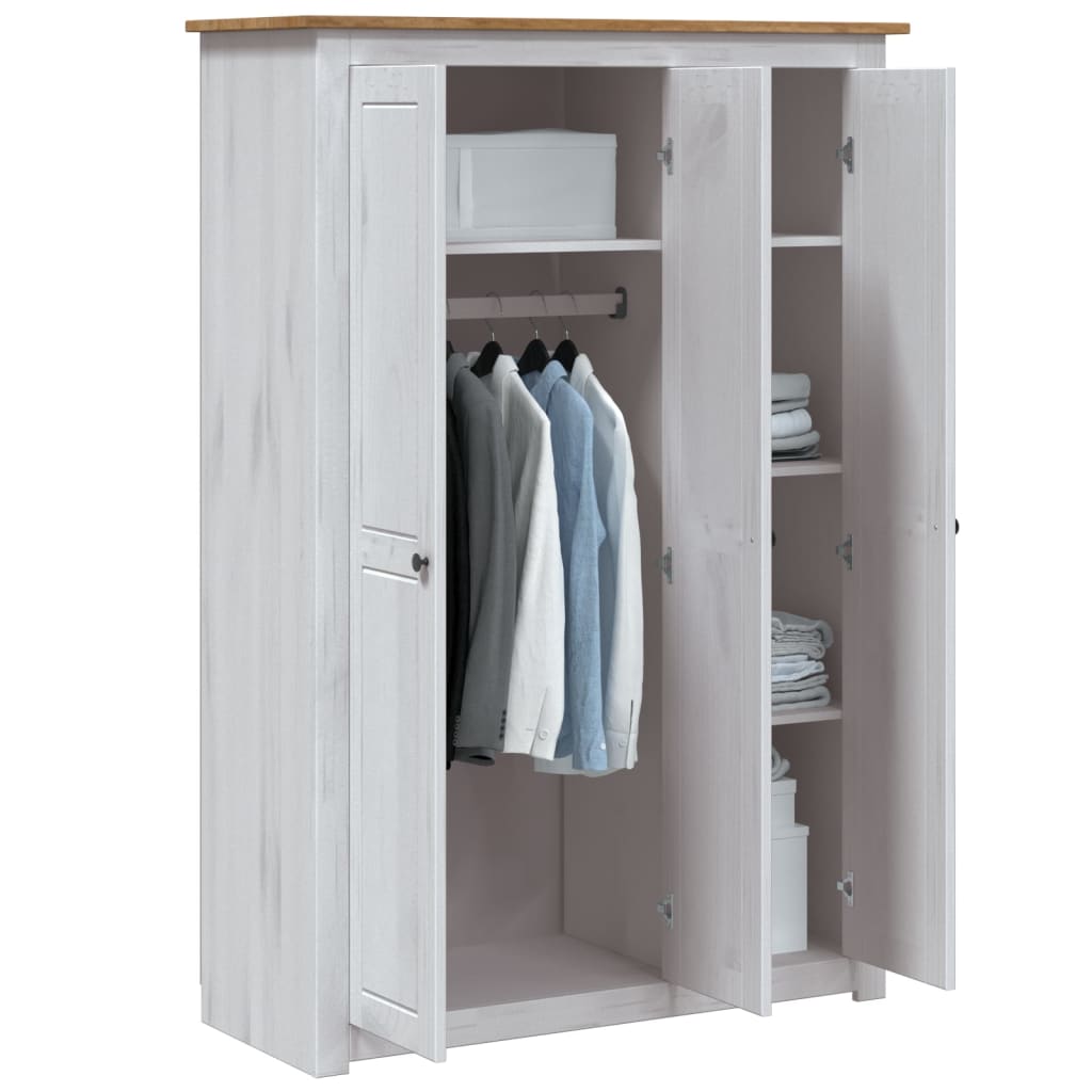 Panama Kledingkast – Wit - Nordexa Home