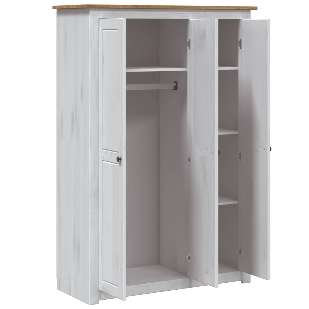 Panama Kledingkast – Wit - Nordexa Home