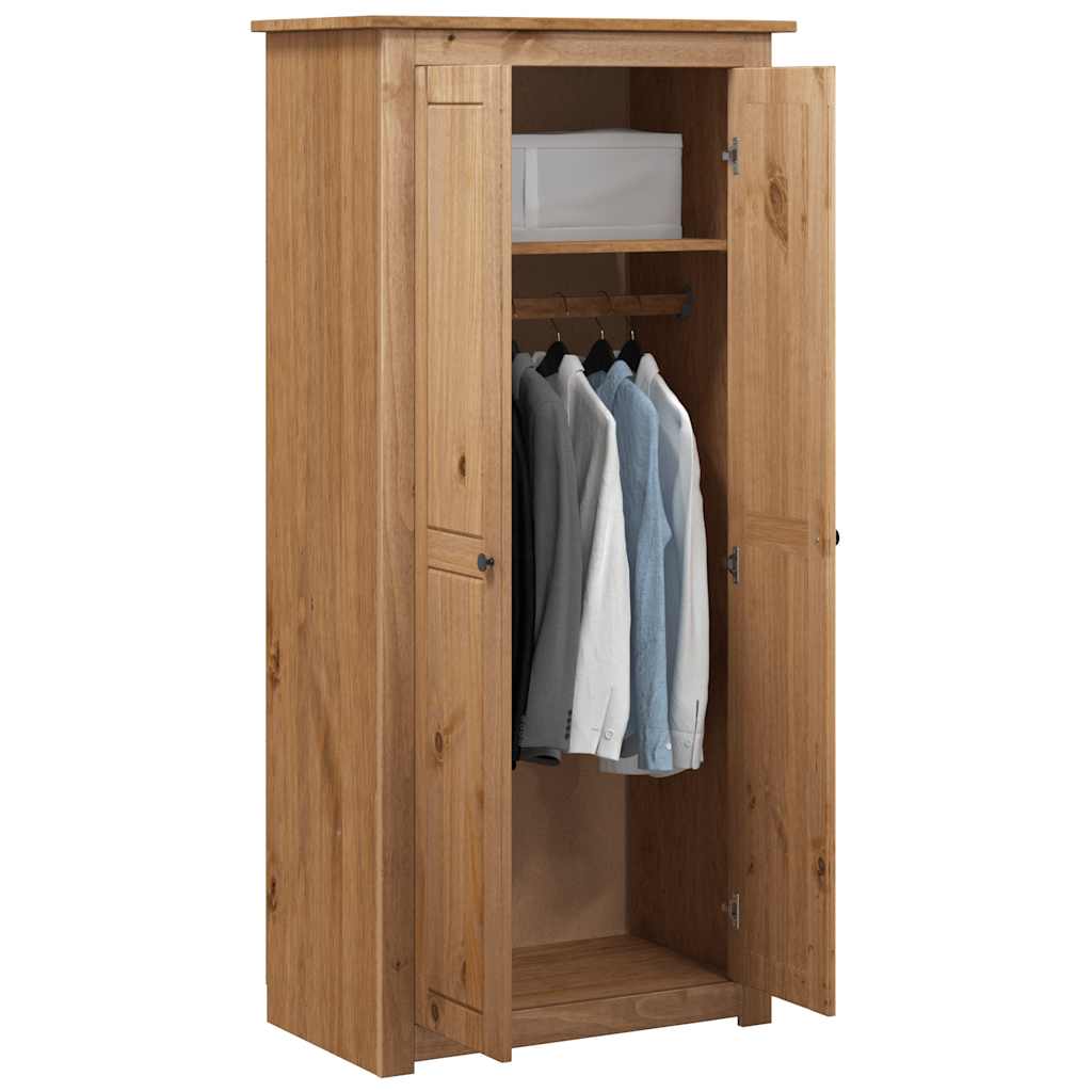 Panama Kledingkast – Bruin - Nordexa Home