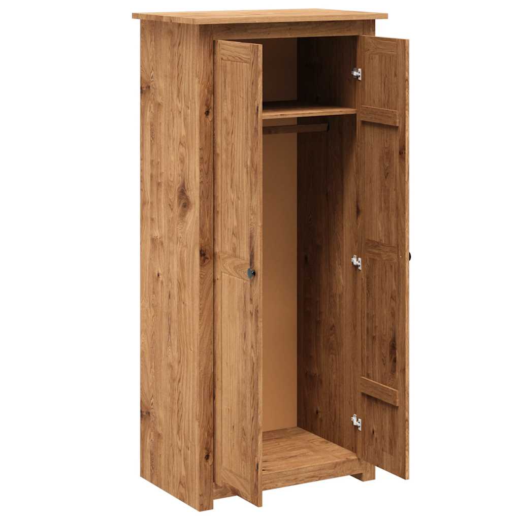 Panama Kledingkast – Bruin - Nordexa Home