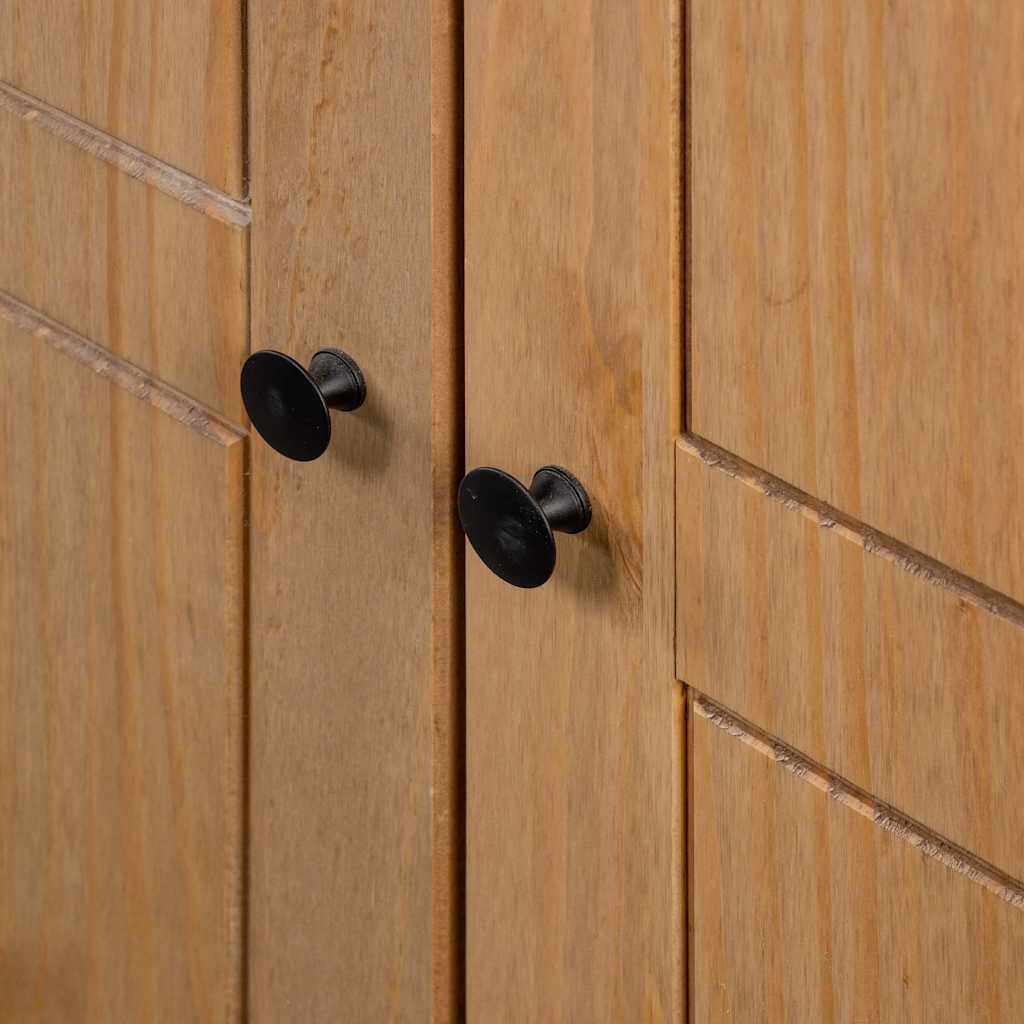Panama Kledingkast – Bruin - Nordexa Home