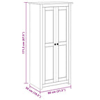 Panama Kledingkast – Bruin - Nordexa Home