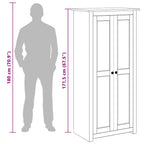 Panama Kledingkast – Bruin - Nordexa Home
