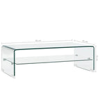 Salontafel Gehard Glas Transparant | Nordexahome - Nordexa Home