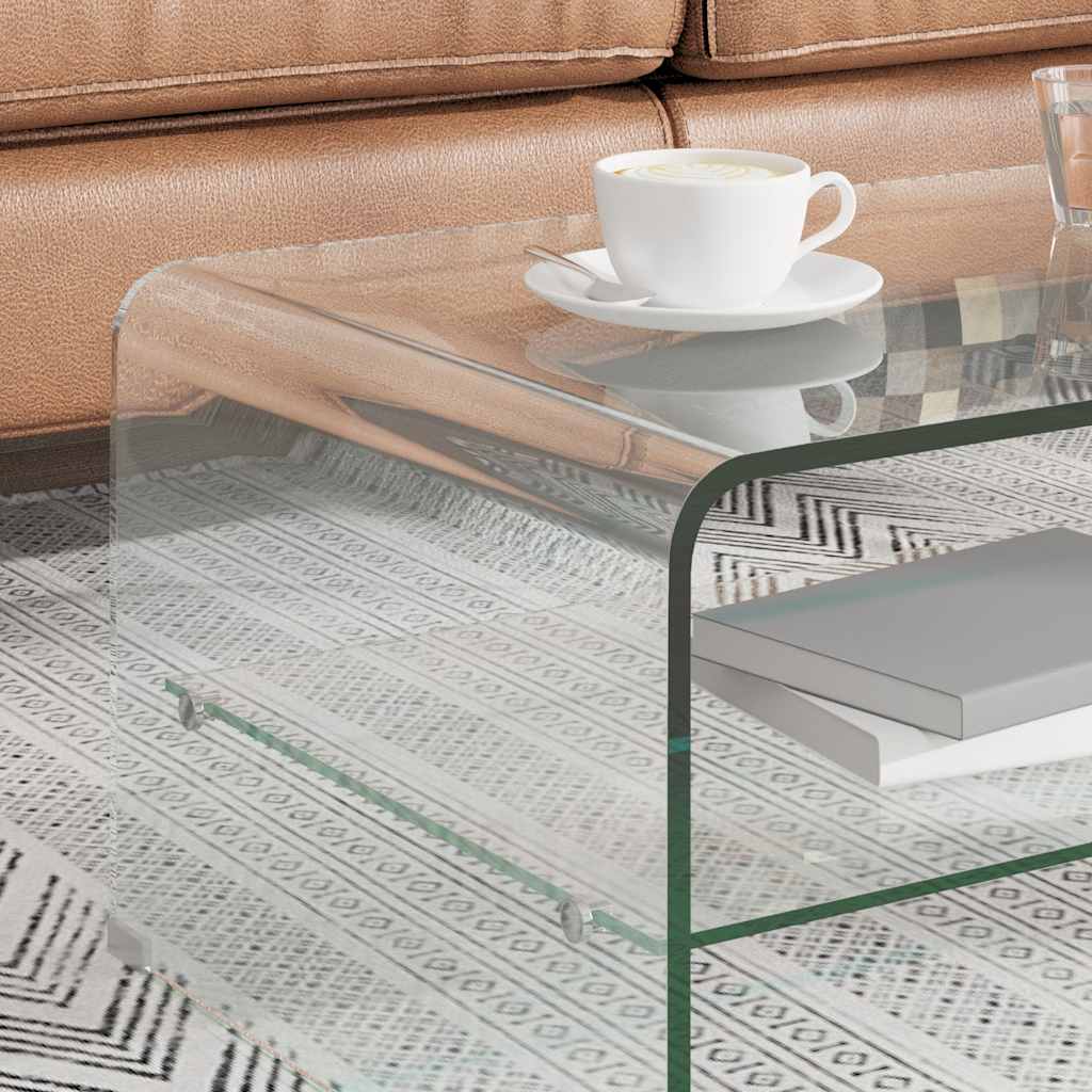 Salontafel Gehard Glas Transparant | Nordexahome - Nordexa Home