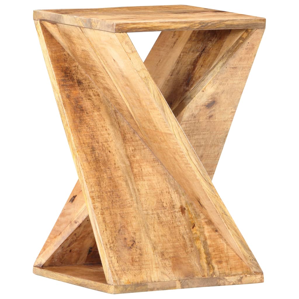 Bijzettafel 35×35×55 cm – Massief Mangohout | Nordexahome - Nordexa Home