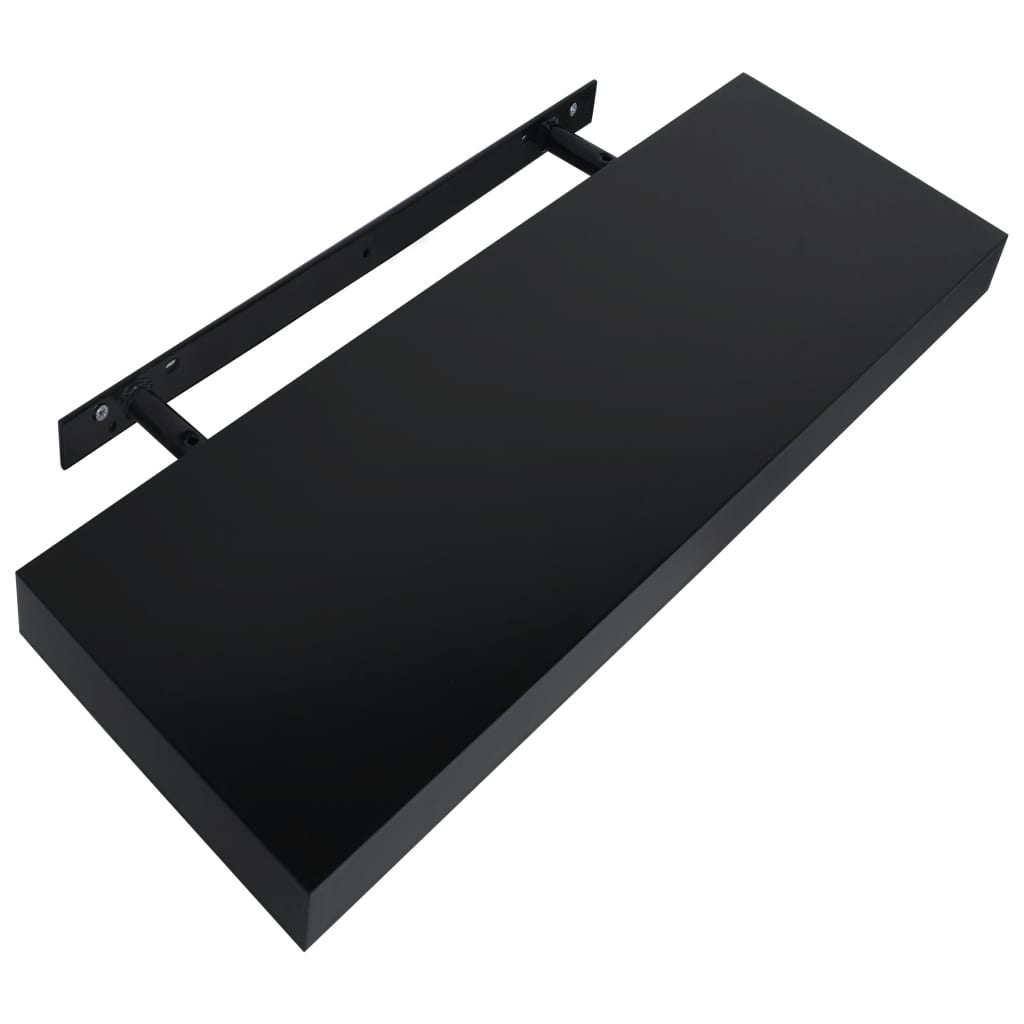 Wandplanken Zwevend 40×20×3,8 cm – Zwart | Nordexahome - Nordexa Home