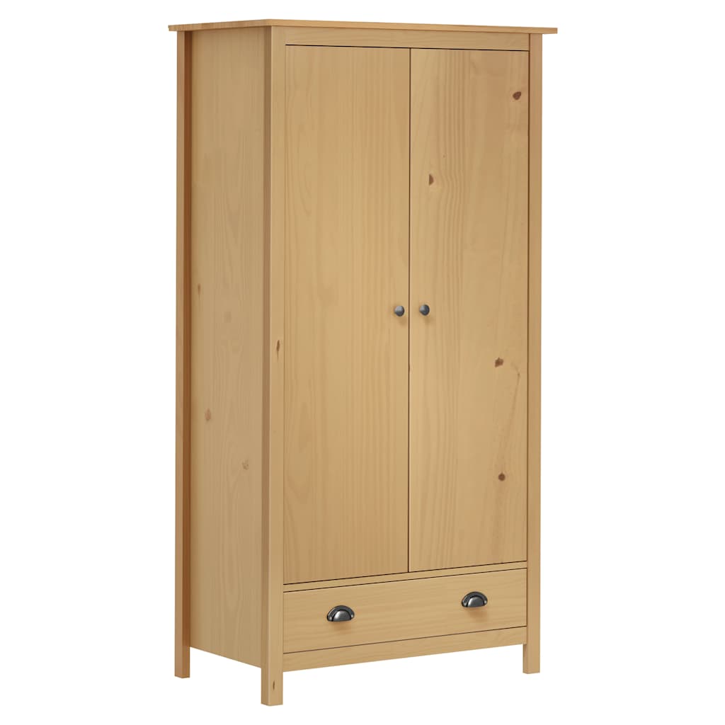 Hill Kledingkast – Massief Grenenhout - Nordexa Home