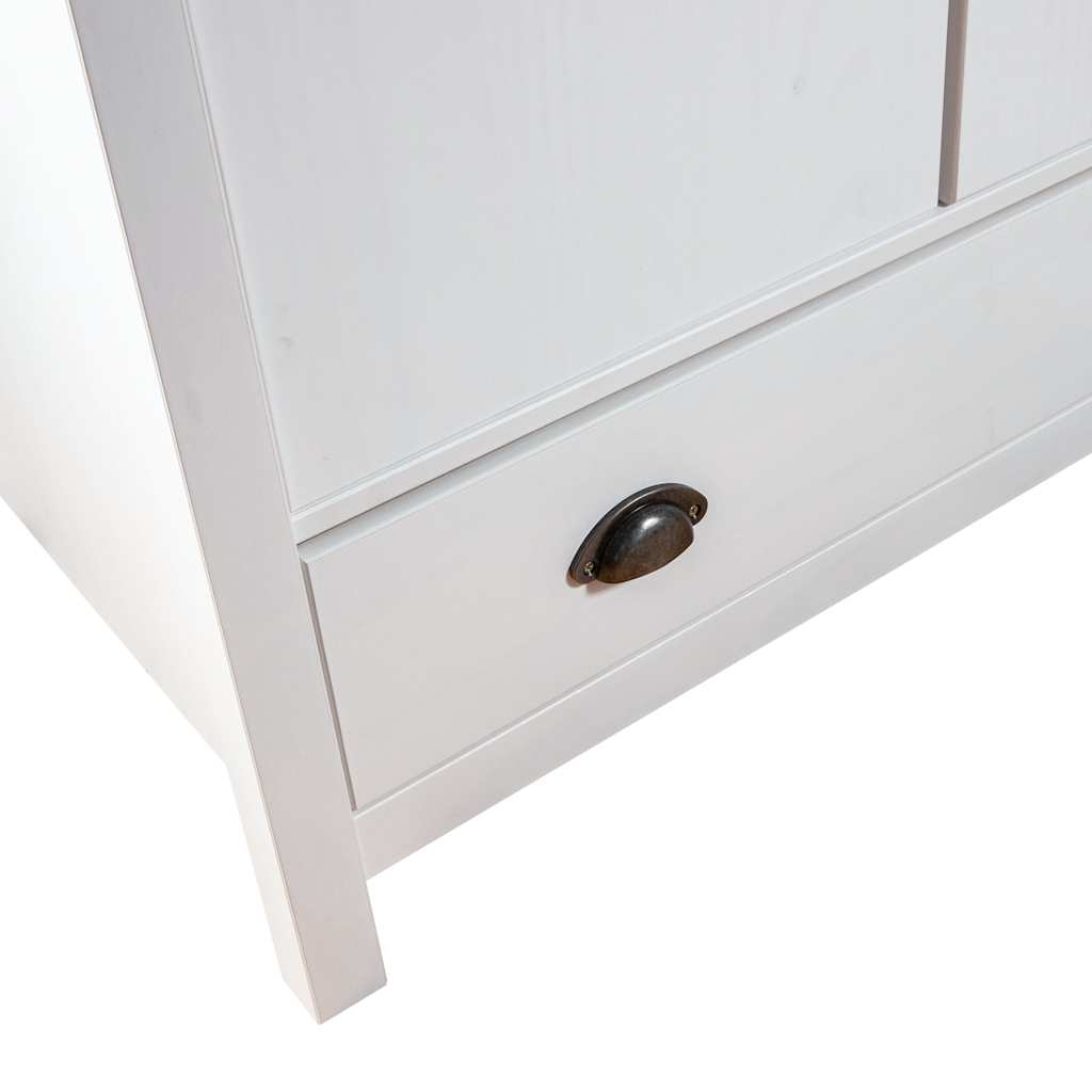 Hill Kledingkast – Massief Grenenhout - Nordexa Home