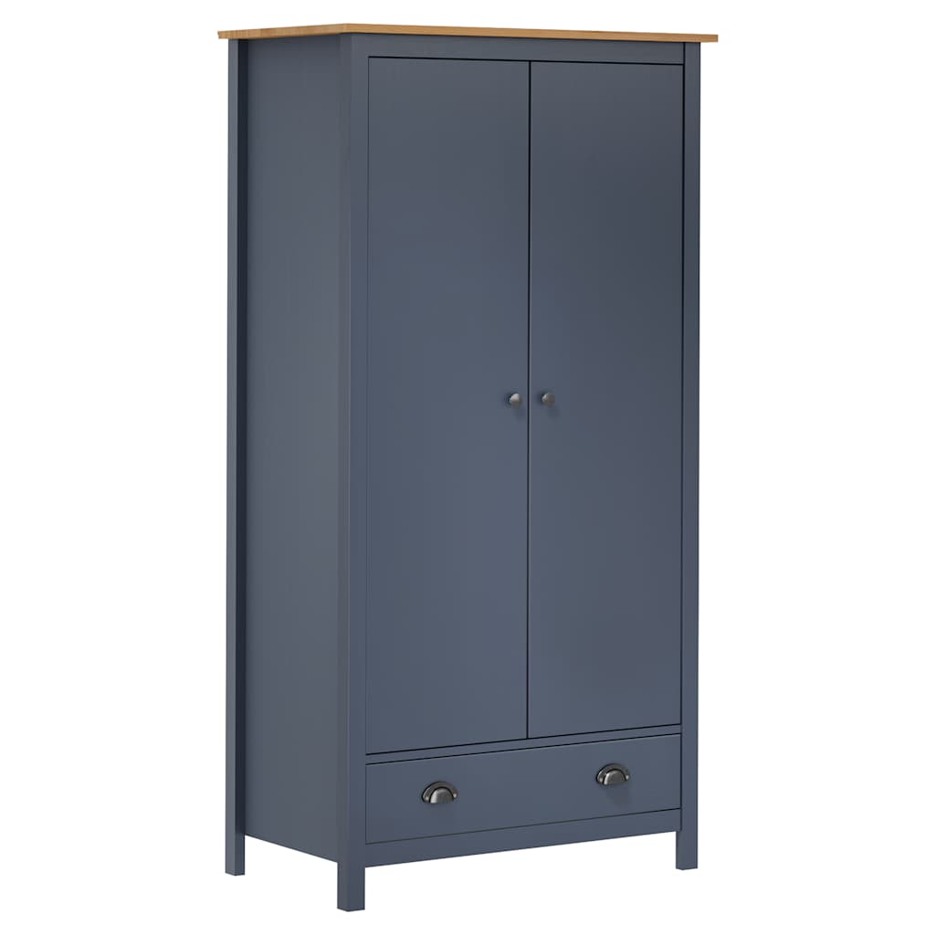 Hill Kledingkast – Massief Grenenhout - Nordexa Home