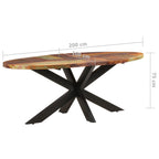 Eettafel Ovaal | Nordexahome - Nordexa Home