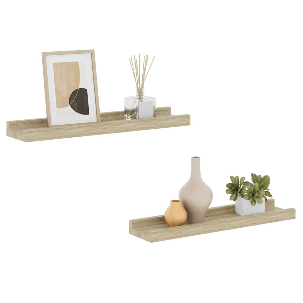 Wandplanken Sonoma Eiken – Set | Nordexahome - Nordexa Home