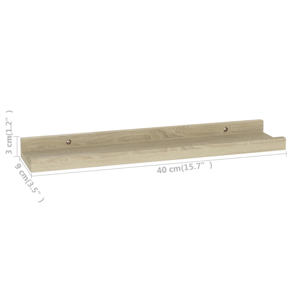 Wandplanken Sonoma Eiken – Set | Nordexahome - Nordexa Home